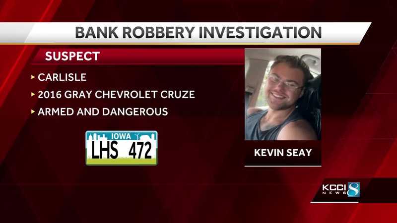 Carlisle bank robbery suspect taken into custody in Minnesota