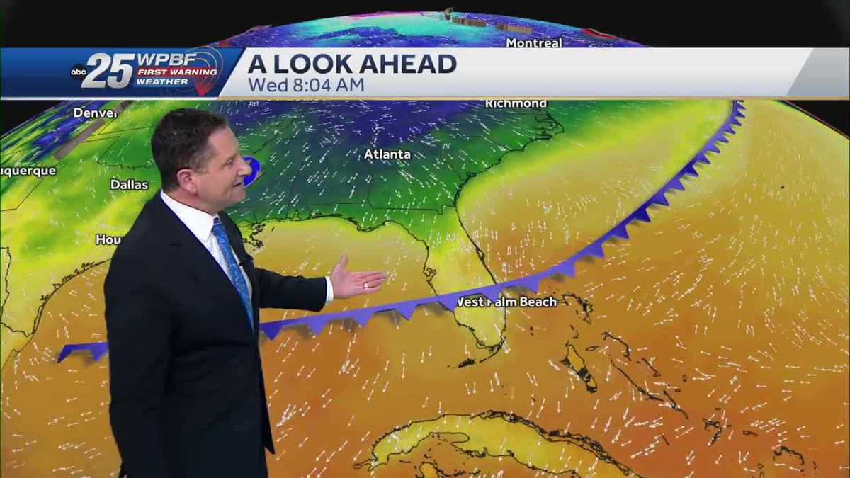 Cold front tonight and tomorrow