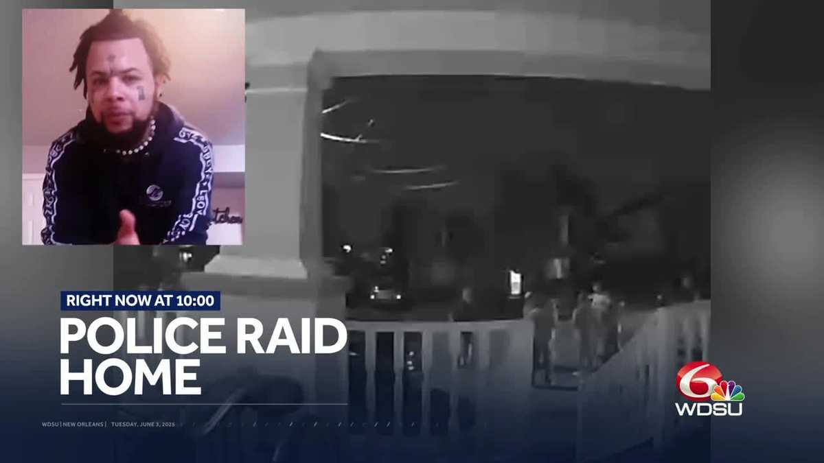 Police raid New Orleans home, searching for escaped inmate