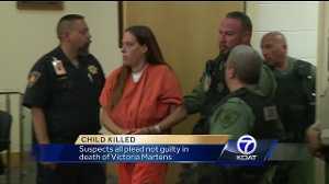 Suspects in Victoria Martens case plead not guilty