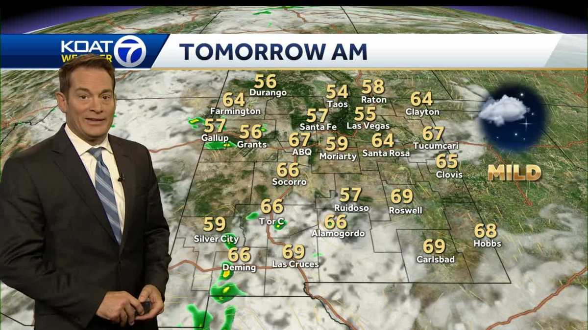 Storm chances gradually step down into the weekend