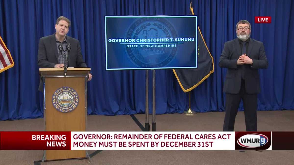 Full video Governor holds latest COVID19 briefing for New Hampshire