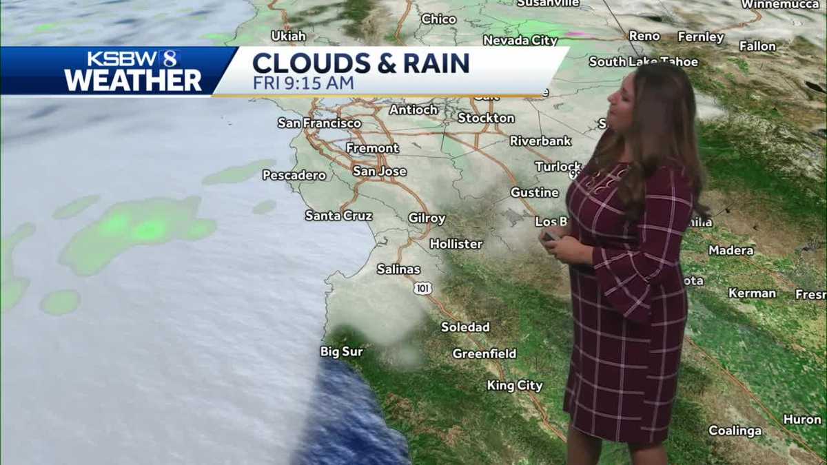 KSBW 8 Meteorologist Gina De Vecchio has your local weather forecast.