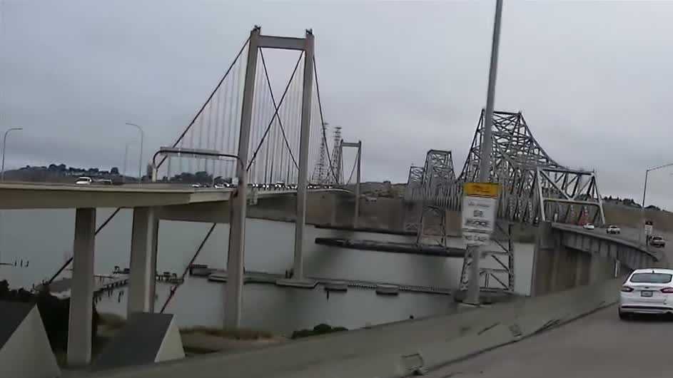 Westbound I-80 Carquinez Bridge to close for the weekend
