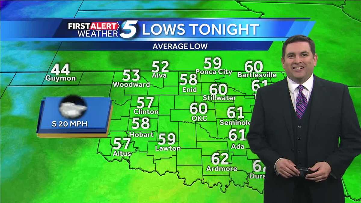 Forecast: A cold front will bring much cooler temps by Monday evening