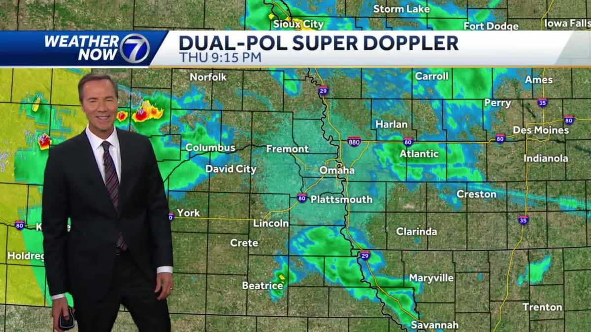 Thursday night June 9 Omaha weather forecast