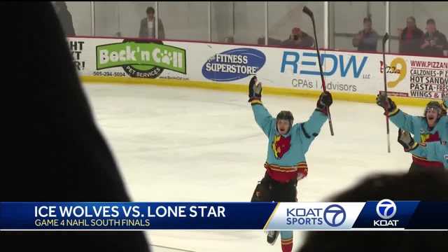 NM Ice Wolves force Game 5 in South Division Finals with OT win - Vimarsana News
