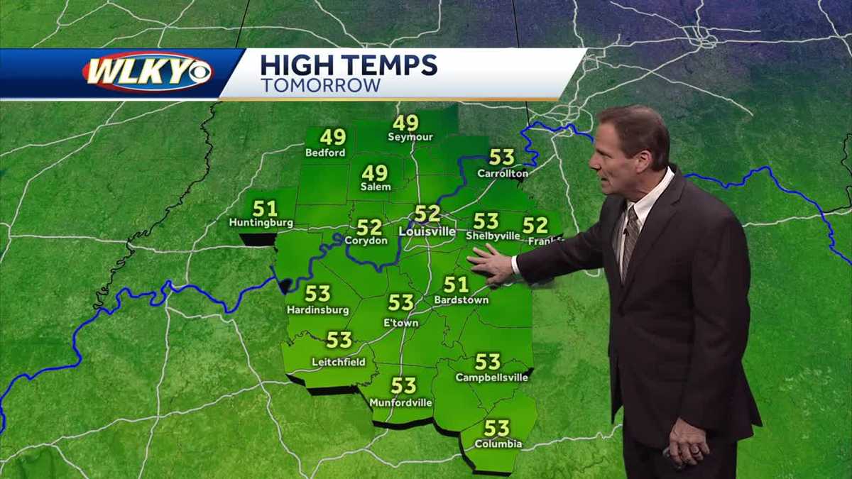 Few showers tonight... dry and pleasant this weekend