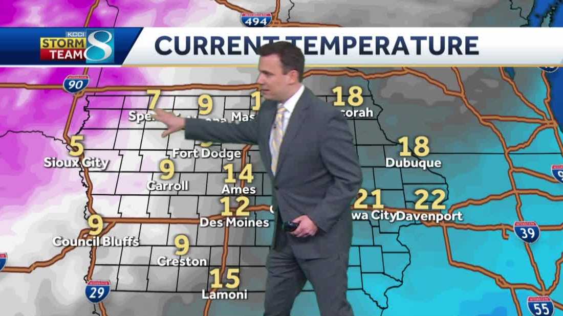Forecast Latest timing & totals for widespread snow in Iowa