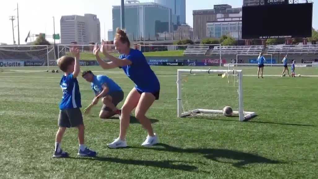 Creighton soccer teams host second annual abilities camp for children with special needs