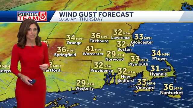 Video: Cooler, windy days ahead