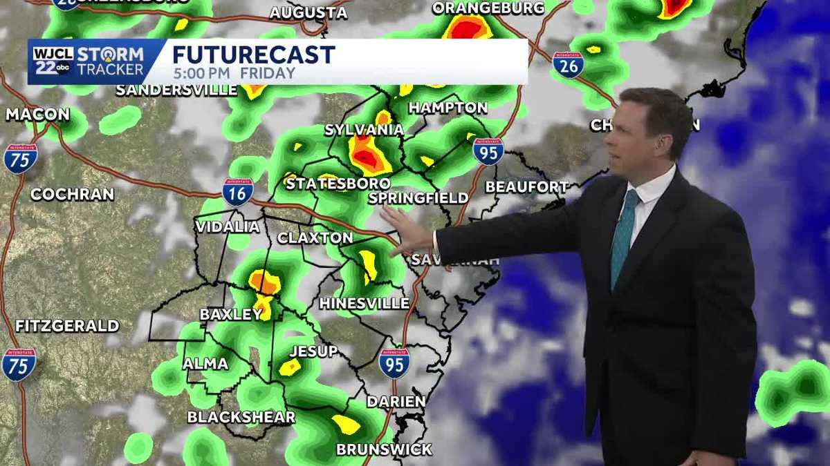Dry today but some rain is on the way for Southeast Georgia, Lowcountry
