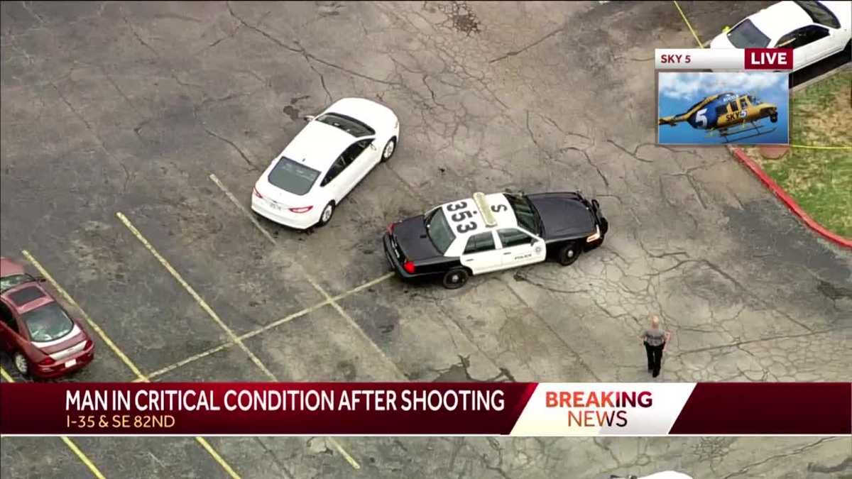 Man in critical condition after being shot in southeast Oklahoma City