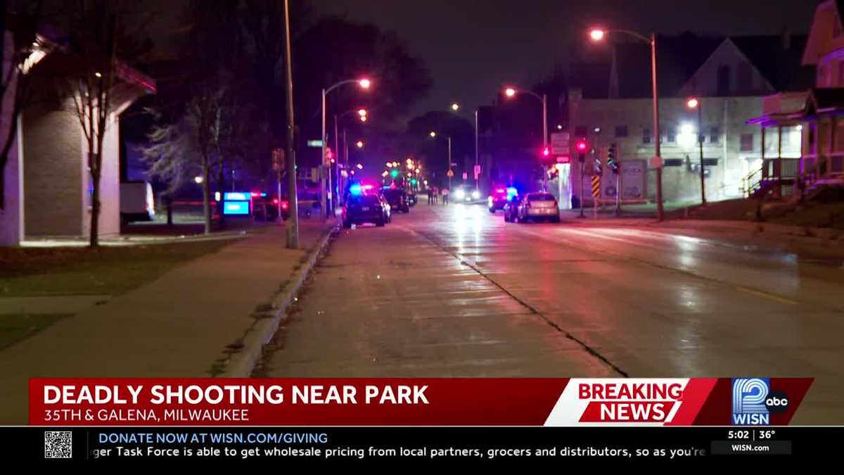 Milwaukee police respond to 2 deadly shootings near Washington Park