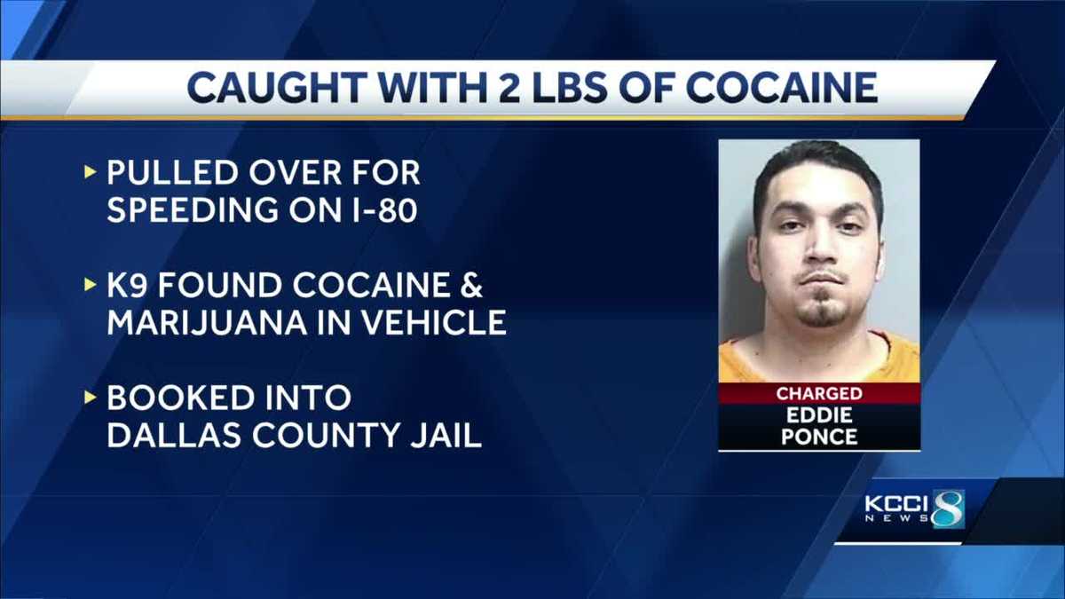 2 pounds of cocaine found in major drug bust along I-80