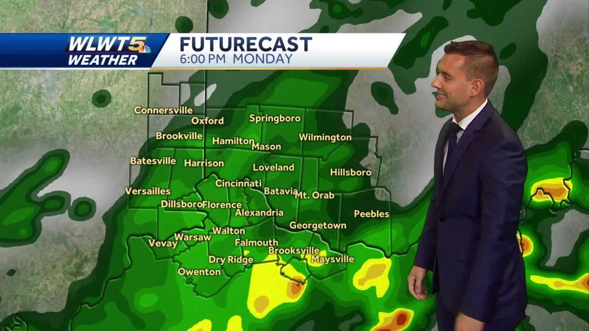 Showers and storms possible this afternoon
