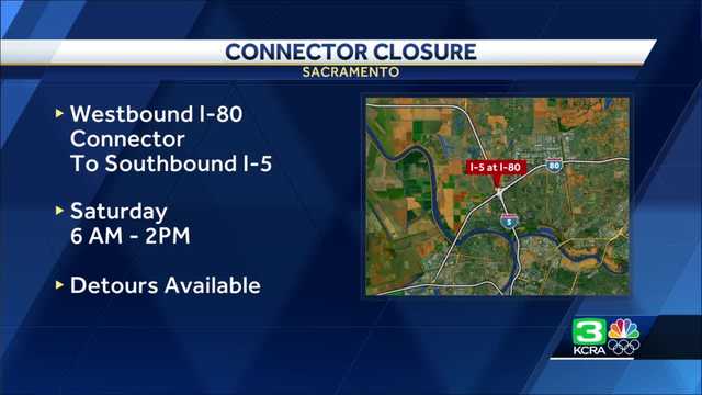 Caltrans to close I-80 connector ramp to I-5 in Sacramento for road repairs - Vimarsana News