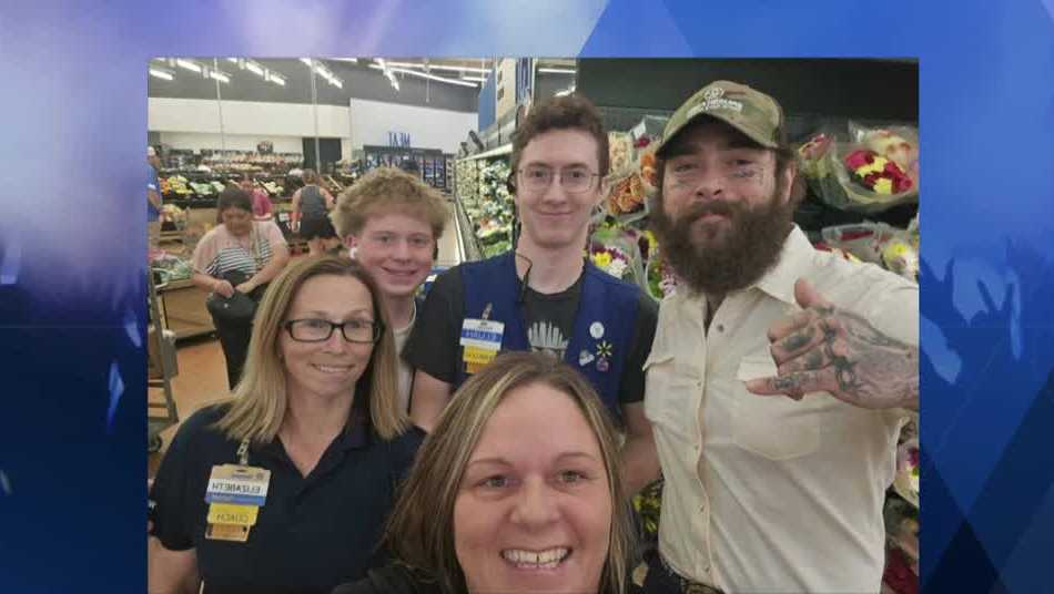 'Isn't that Post Malone?' Music superstar spotted in Iowa Walmart