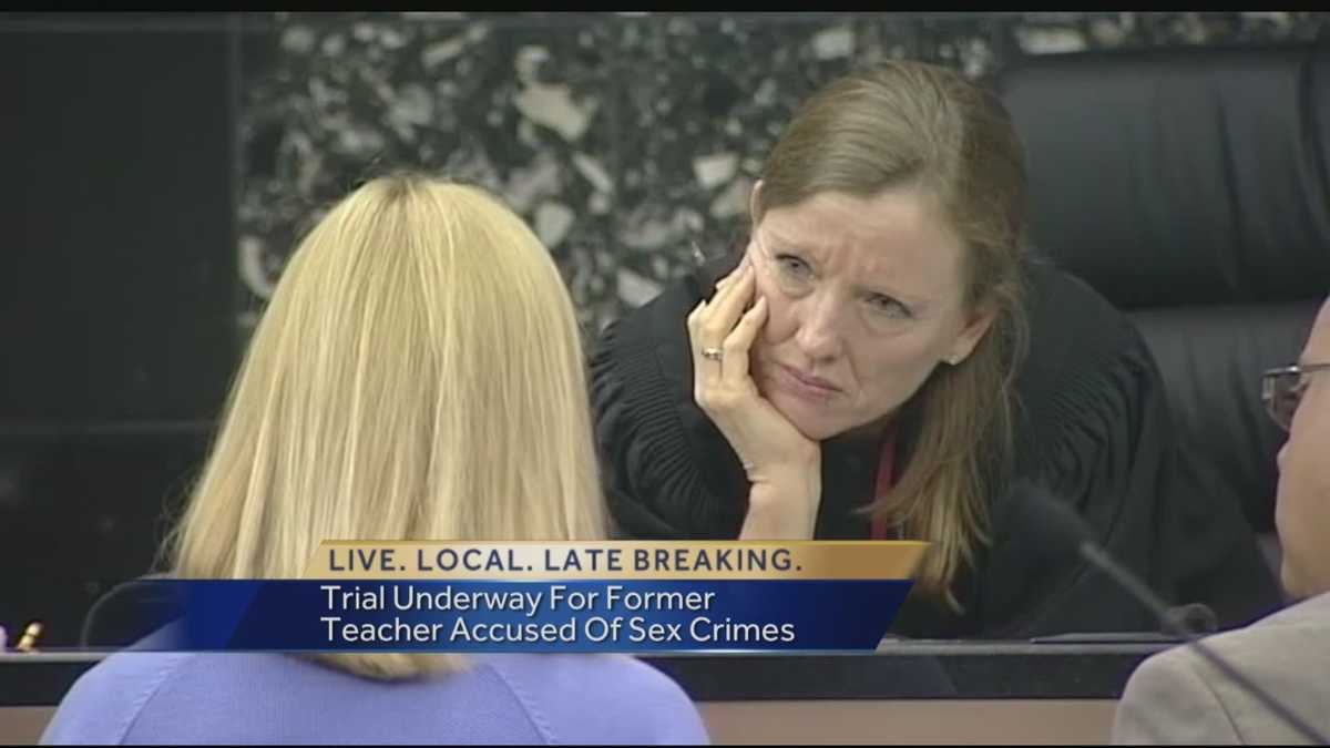 Trial underway for former teacher accused of sex crimes