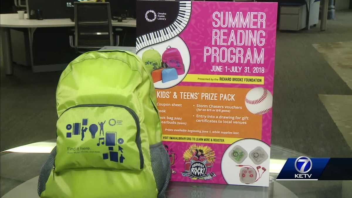 Omaha Public Library start off summer reading programs