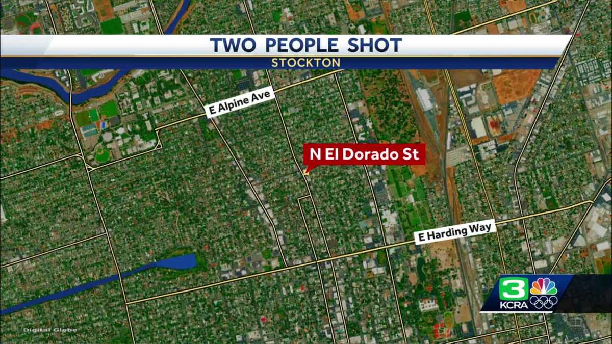 Two people shot at Stockton gas station, police say