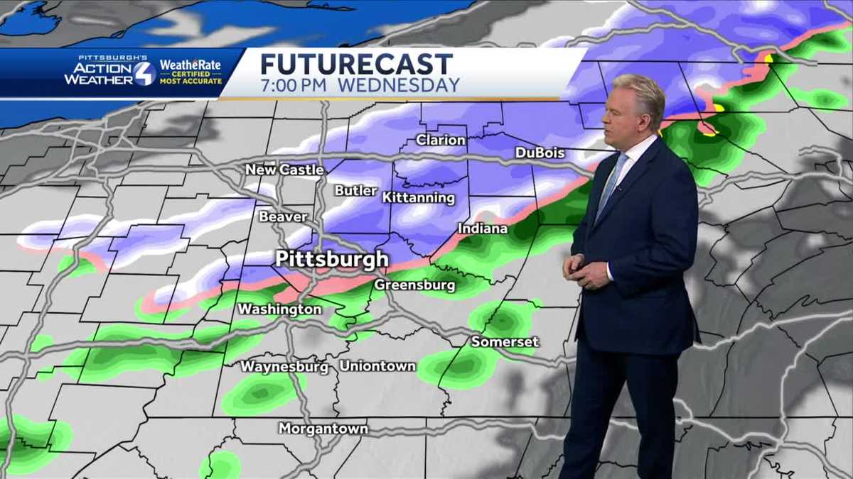 Sunshine to start Wednesday before rain, snow return
