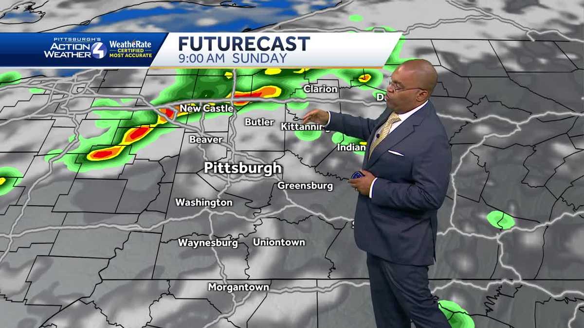 Pittsburgh: Showers possible to end the weekend