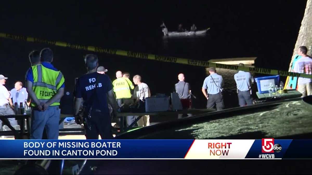 Body of missing boater found in pond