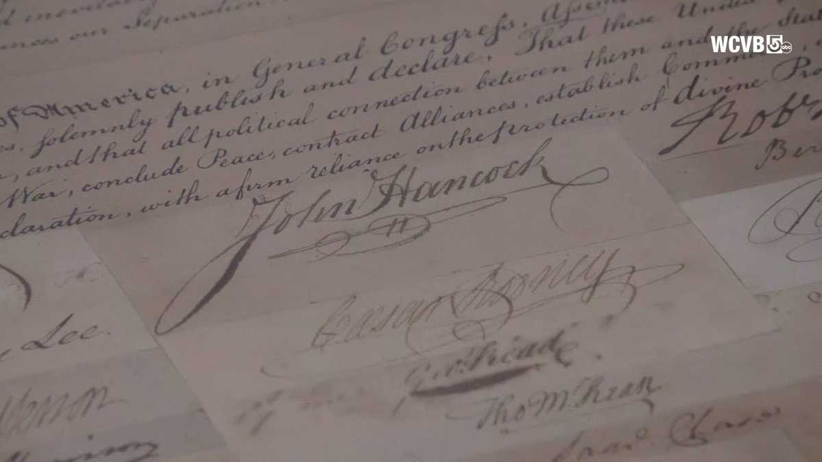 Boston exhibit reframes the Declaration of Independence as breaking news