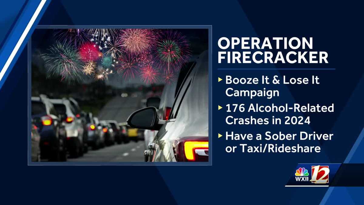 Operation Firecracker: North Carolina pushes to prevent impaired driving over July 4th weekend