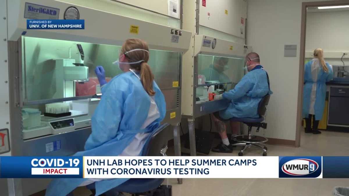 UNH testing lab transitions to helping summer camps with COVID19 testing