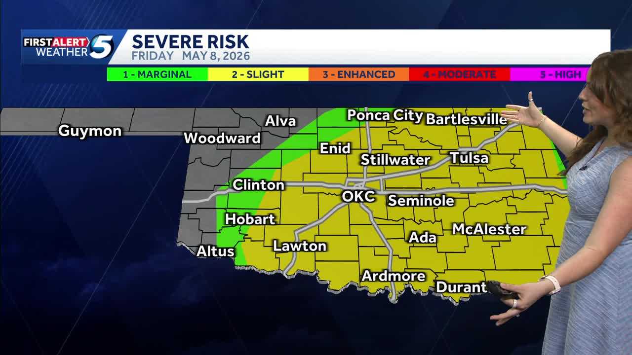 Increasing storm risk this weekend