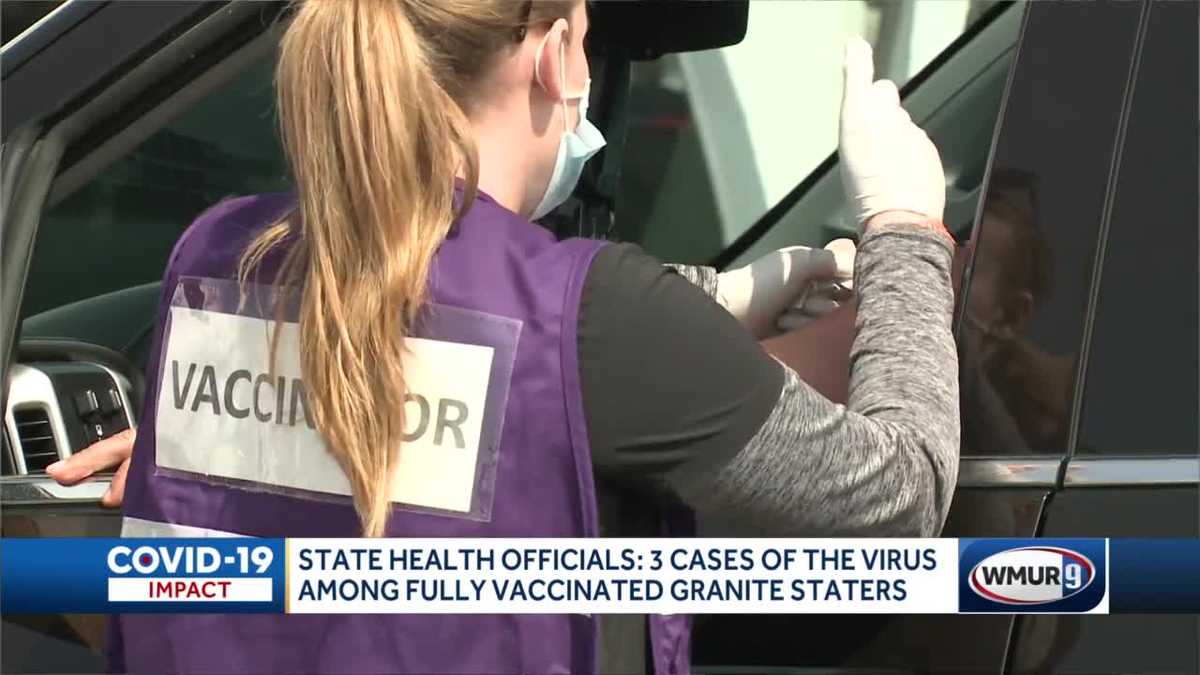 3 fully vaccinated Granite Staters contract COVID19 as community