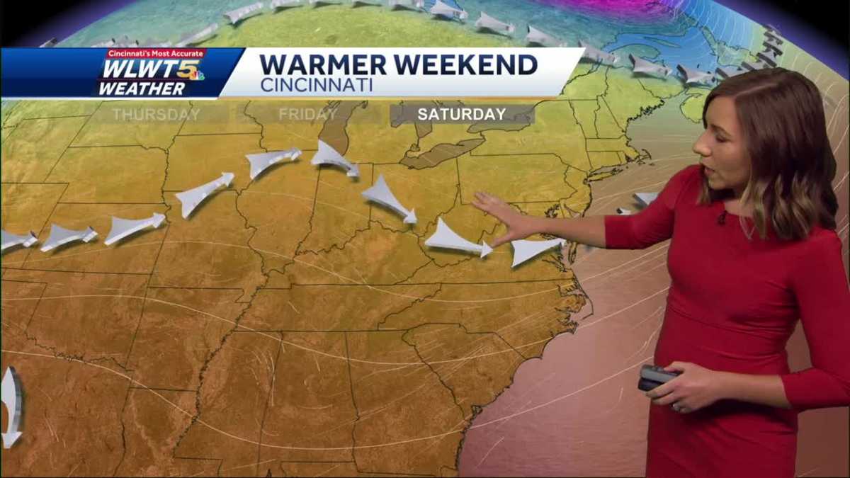 Warmer for the weekend