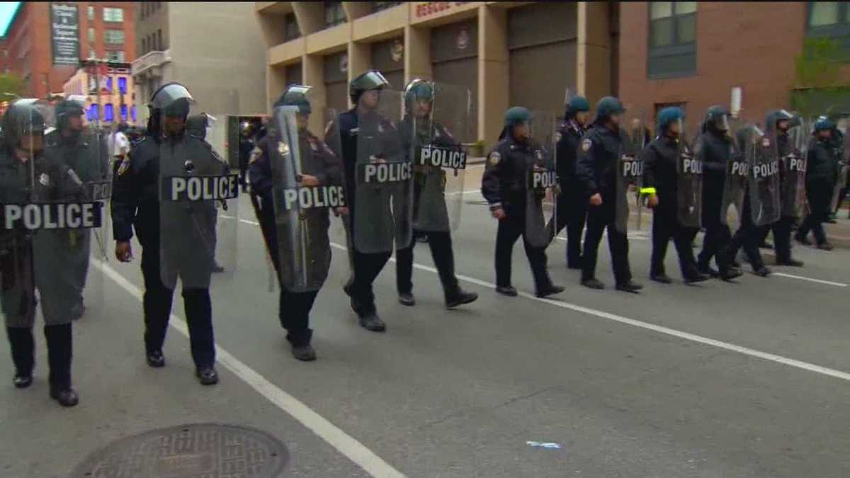 How did the riots impact Baltimore's image?