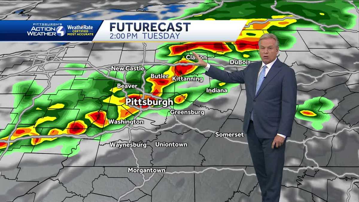 Severe Thunderstorm Watch for parts of Western Pennsylvania