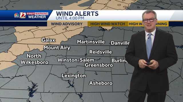 Windy Friday in North Carolina, Triad Rain Returns - Vimarsana News