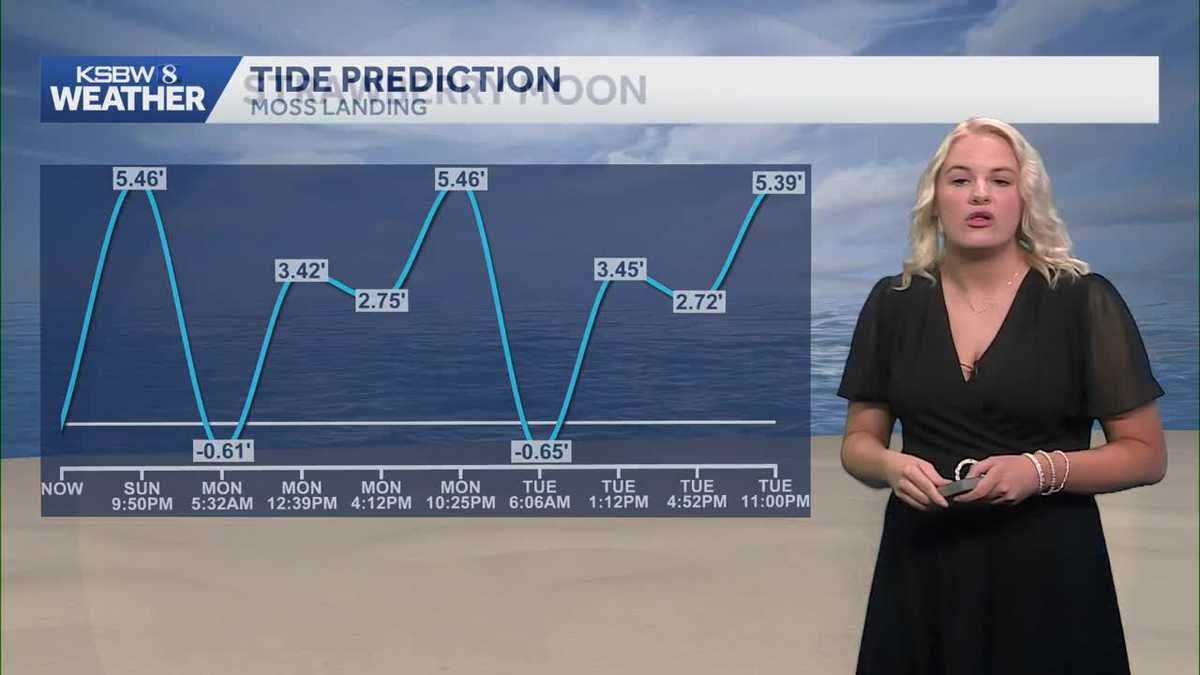 Seasonally cool start to the week before a warming trend arrives
