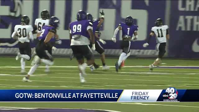 FRIDAY FRENZY: Bentonville vs Fayetteville 