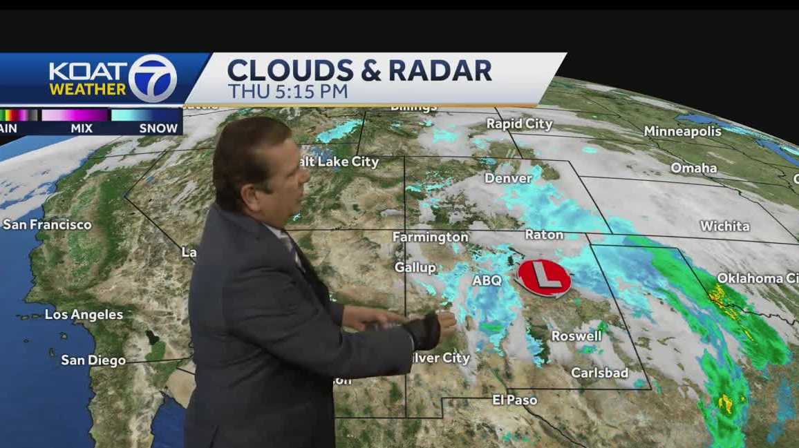 Colder air moves in ahead of next winter storm for New Mexico