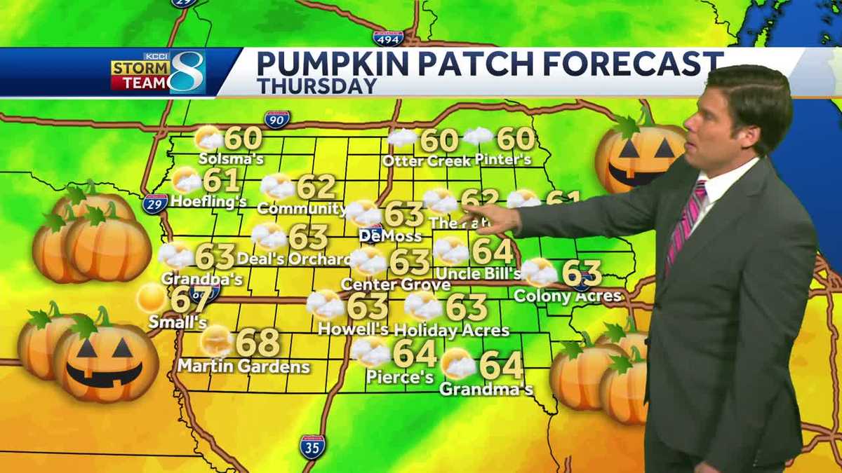 Iowa forecast: Beautiful weekend ahead