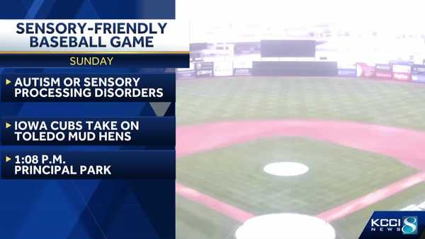 iowa cubs get ready to host sensory-friendly game