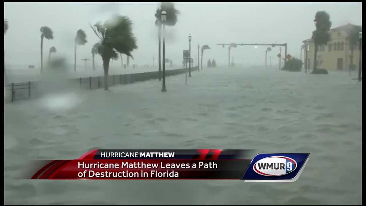 Hurricane Matthew slams Florida coast