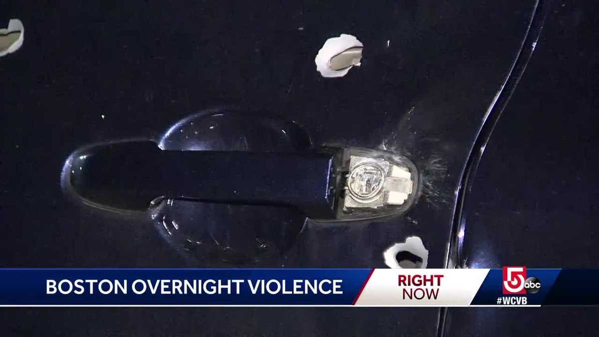 Shootings under investigation in Boston