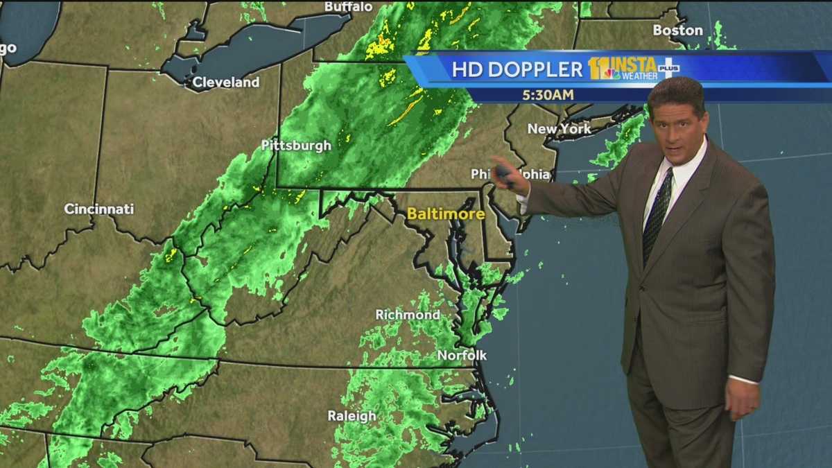 Tony talks rain today, potential for snow next week