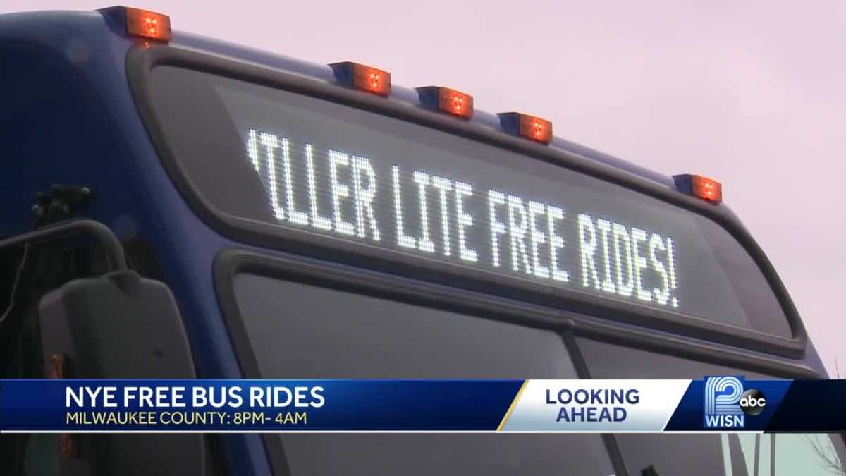 Miller Lite NYE free bus rides return