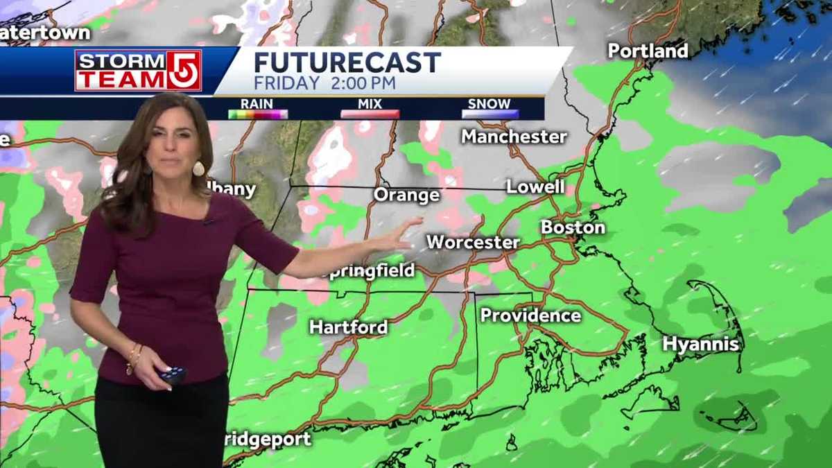 Video: Sunny day before clouds, rain move in