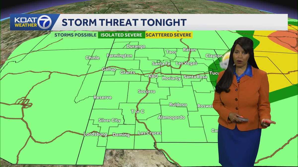 Impact canyon winds early Sunday, then severe storms possible at night