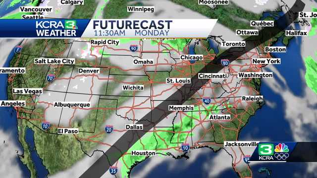 Solar eclipse forecast: How cloudy will it be across the US? - Vimarsana News
