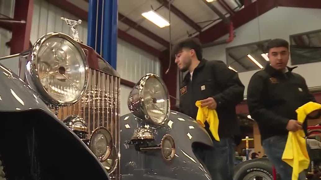 Rancho Cielo students to showcase restored Rolls-Royce at Concours d’Elegance